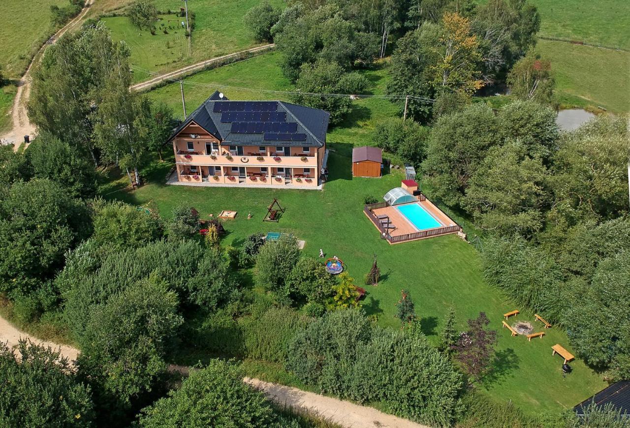 Apartments Nad Rybniky Horní Planá Dış mekan fotoğraf
