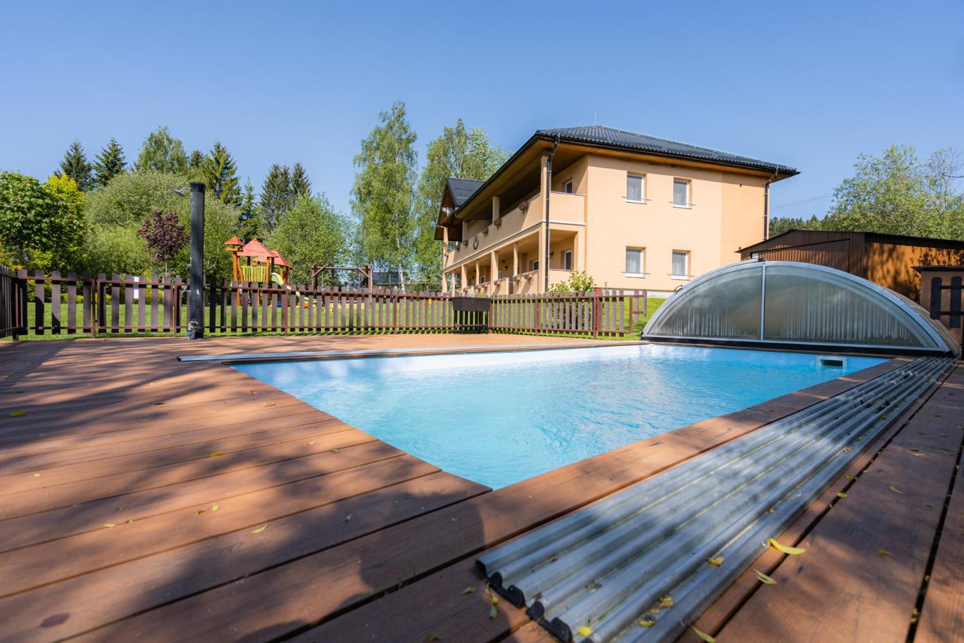 Apartments Nad Rybniky Horní Planá Dış mekan fotoğraf